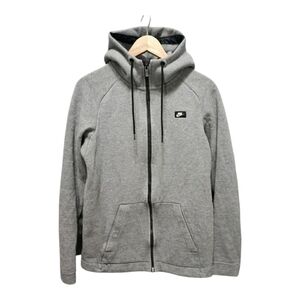 Nike Sportswear Modern Full Zip Hoodie Gray Long Sleeve